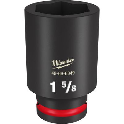 Milwaukee Tool SHOCKWAVE Impact Duty 3/4"Drive 1-5/8" Deep 6 Point Socket
