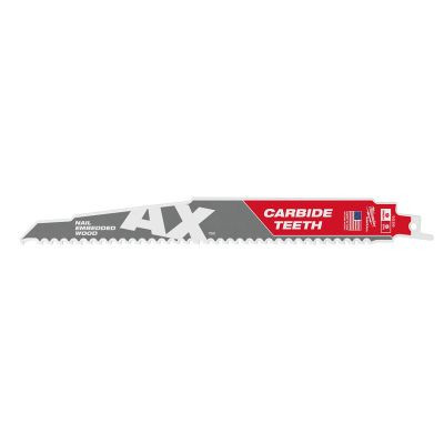 Milwaukee Tool SAWZALL The AX 5 TPI 9" Carbide Blades - 1PK