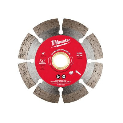 Milwaukee Tool 4" Diamond Premium Segmented