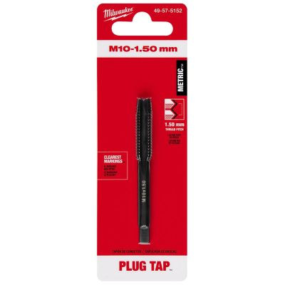 Milwaukee Tool M10-1.50 mm Straight Flute Plug Tap