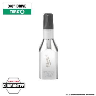 Milwaukee Tool 3/8" Drive T47 TORX Bit Socket