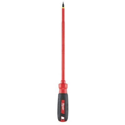 Milwaukee Tool 3/16" Cabinet - 8" 1000V Insulated Screwdriver