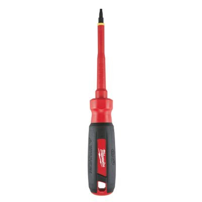 Milwaukee Tool #2 Square - 4" 1000V Insulated Screwdriver