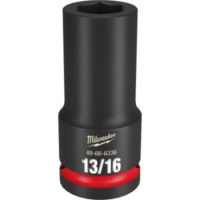 Milwaukee Tool SHOCKWAVE Impact Duty 3/4"Drive 13/16" Deep 6 Point Socket