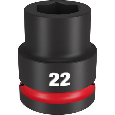 Milwaukee Tool SHOCKWAVE Impact Duty 3/4"Drive 22MM Standard 6 Point Socket