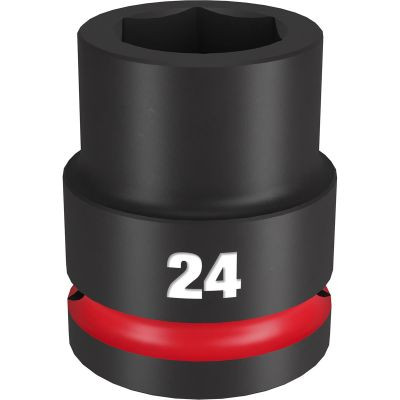 Milwaukee Tool SHOCKWAVE Impact Duty 3/4"Drive 24MM Standard 6 Point Socket