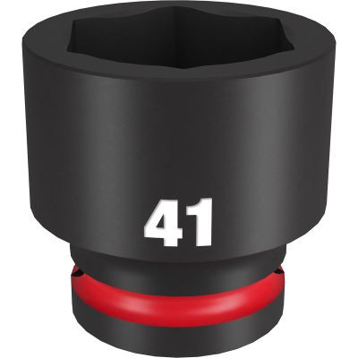 Milwaukee Tool SHOCKWAVE Impact Duty 3/4"Drive 41MM Standard 6 Point Socket