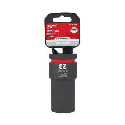 Milwaukee Tool SHOCKWAVE Impact Duty 3/4"Drive 23MM Deep 6 Point Socket