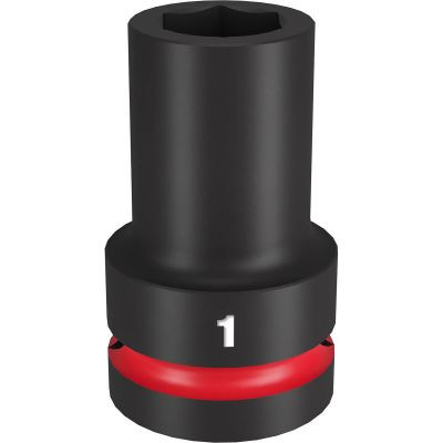 Milwaukee Tool SHOCKWAVE Impact Duty 1"Drive 1" Deep 6 Point Socket