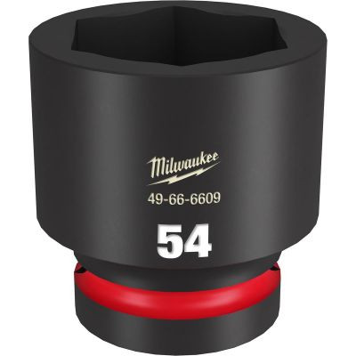 Milwaukee Tool SHOCKWAVE Impact Duty 1"Drive 54MM Standard 6 Point Socket