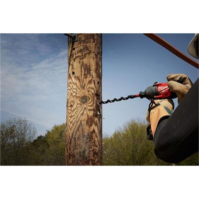 Milwaukee Tool 11/16" x 24" SHOCKWAVE Lineman's Impact Auger Bit