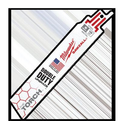 Milwaukee Tool 6" 18 TPI The Torch SAWZALL Blades (Bulk - 25 Pk)