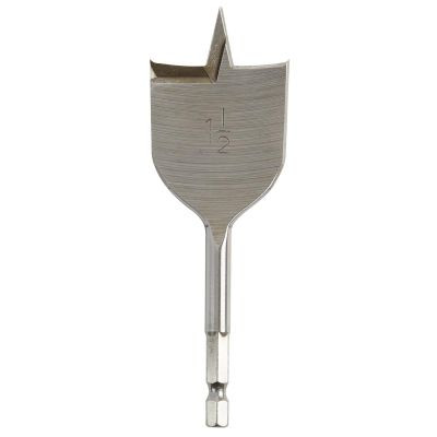Milwaukee Tool 1-1/2" x 4.5" Flat Boring Bit