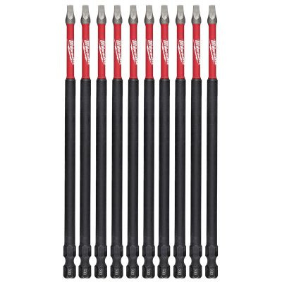 Milwaukee Tool SHOCKWAVE 6" Impact Square Recess #3 Power Bit
