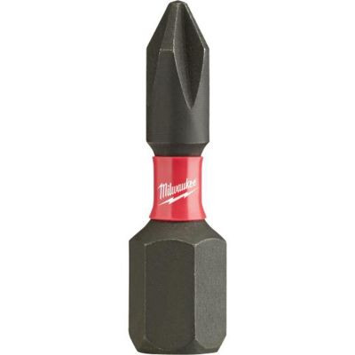 Milwaukee Tool SHOCKWAVE Insert Bit Phillips #1 (250 Pk)