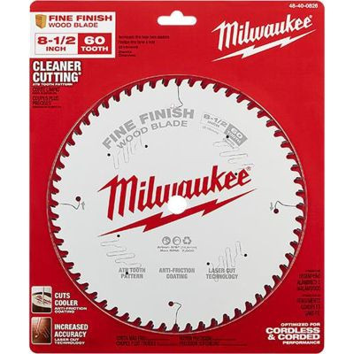 Milwaukee Tool 8-1/2" 60T Fine Finish Circular Saw Blade