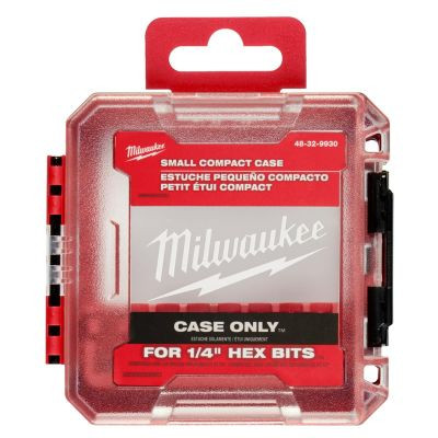 Milwaukee Tool Customizable Small Compact Case for IMpact Driver Accessories