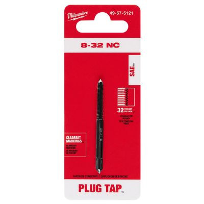 Milwaukee Tool 8-32 NC Straight Flute Plug Tap