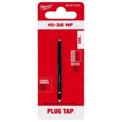 Milwaukee Tool 10-32 NF Straight Flute Plug Tap