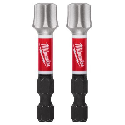 Milwaukee Tool SHOCKWAVE Impact Duty 2 Inch T55 Impact Bits 2PK