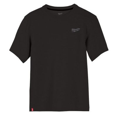 Milwaukee Tool HYBRID WORK TEE - SS BLACK L
