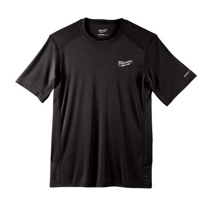 Milwaukee Tool WORKSKIN LIGHT SS SHIRT - BLACK M
