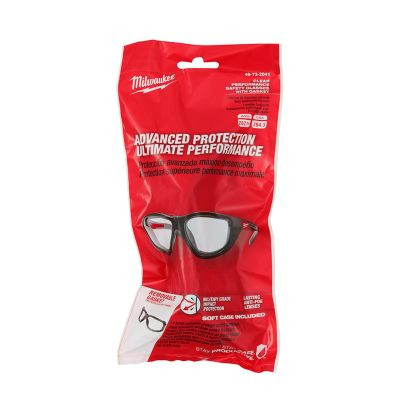 Milwaukee Tool Clr Hi Prfrm Sfty Glasses w/Gasket