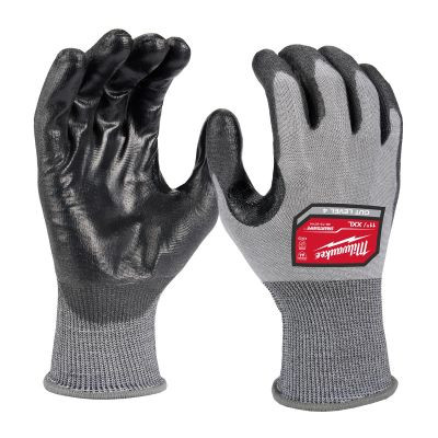 Milwaukee Tool 12 Pair Cut Level 4 High Dexterity Polyurethane Dipped Gloves - XXL