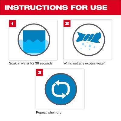 Milwaukee Tool Cooling PVA Towel