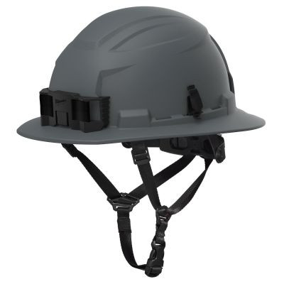 Milwaukee Tool BOLT Gray Full Brim Safety Helmet - Type 2, Class E