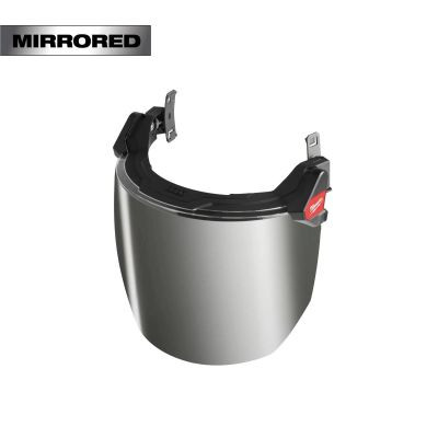 Milwaukee Tool BOLT Full Face Shield - Mirrored Dual Coat Lens (Compatible with Milwaukee® BOLT Safety Helmets & BOLT Hard Hats)