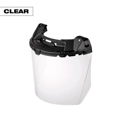 Milwaukee Tool BOLT Task Full Face Shield - Clear Uncoated Lens (Compatible with Milwaukee® BOLT Safety Helmets & BOLT Hard Hats)