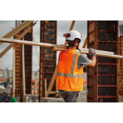 Milwaukee Tool Class 2 High Visibility Orange Mesh One Pocket Safety Vest - L/XL