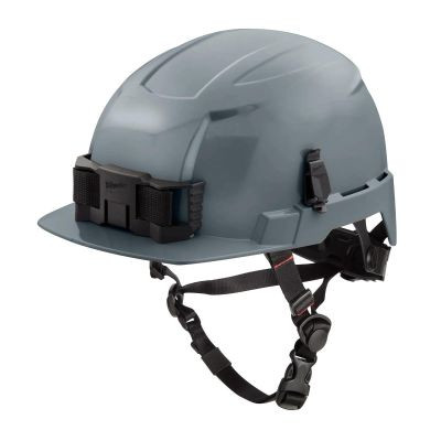 Milwaukee Tool BOLT Gray Front Brim Helmet with BOLT - Class E