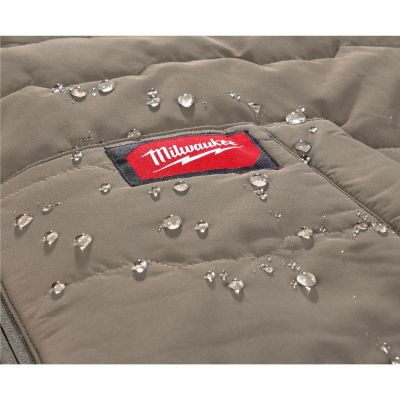 Milwaukee Tool FREEFLEX Lightweight Insulated Vest Brown XL