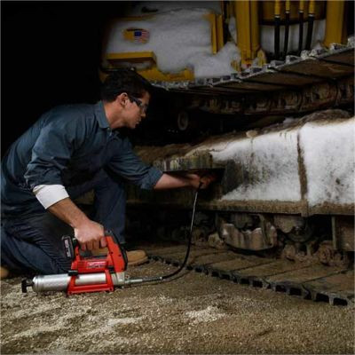 Milwaukee Tool M12 Cordless LITHIUM-ION Grease Gun (Tool Only)