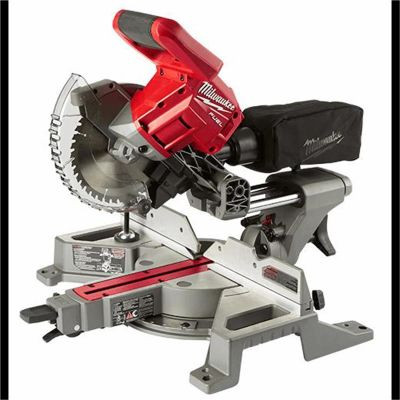 Milwaukee Tool M18 FUEL 7-1/4" Dual Bevel Sliding Compound Miter Saw (Tool Only)