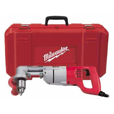 Milwaukee Tool 7-AMP CORDED 1/2" RIGHT-ANGLE DRILL KIT HARD CASE
