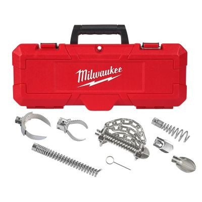 Milwaukee Tool 2" - 4" Head Attachment Kit for Milwaukee® 7/8" Sectional Cable