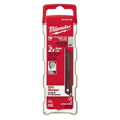 Milwaukee Tool 18mm Precision Snap Blades (10 PK)