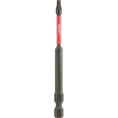 Milwaukee Tool SHOCKWAVE 3-1/2" Impact Torx T15 Power Bits (Bulk 25)
