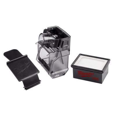 Milwaukee Tool M18 FUEL HAMMERVAC Accessory Dust Box, Filter, and Lid