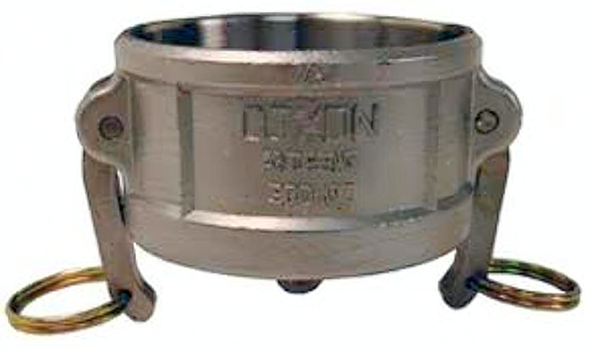 Type DC Stainless Steel Cam & Groove Dust Cap