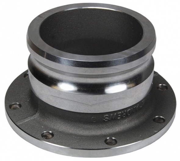4" Cam & Groove Adapter x TTMA Flange Aluminum