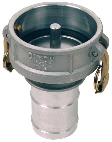 4" Aluminum Female Vapor Recovery Coupler x 3" Hose Shank w/Probe