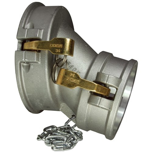 4" Aluminum API Drop Adapter Female