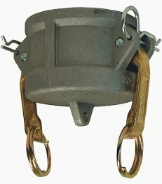 6" Type DC Aluminum Cam & Groove Dust Cap