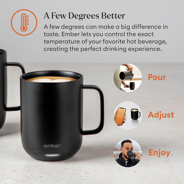 14oz Ember Temperature Control Smart Mug 2
