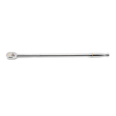 GearWrench 1/2 Inch Drive 120XP Full Polish Chrome Extra Long Handle Teardrop Ratchet