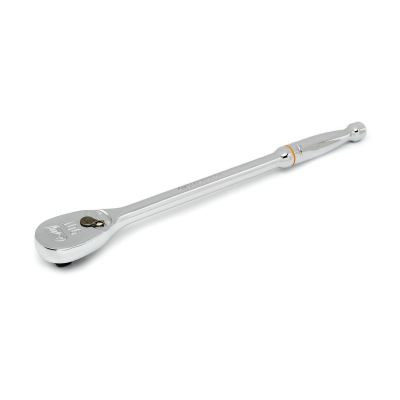 GearWrench 1/2 Inch Drive 90-Tooth Long Handle Teardrop Ratchet 15 Inch